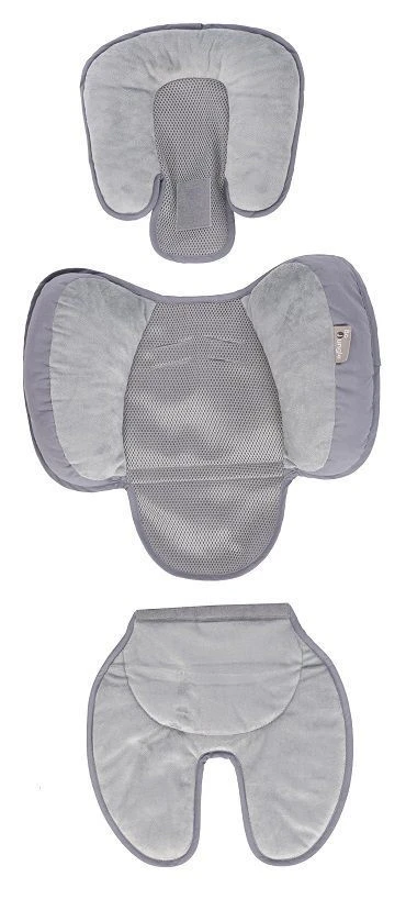 Bo Jungle B-Snooze Grey-Black 3 In 1 Universeel Kussen B180200 4 Bo Jungle B-Snooze Grey-Black 3 In 1 Universeel Kussen B180200 - Afbeelding 2