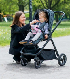 4Baby Everso Black Wandelwagen 33 4Baby Everso Black Wandelwagen -Kinderwagen Winkel 4baby everso grey wandelwagen 15 1