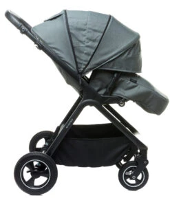 4Baby Everso Black Wandelwagen 25 4Baby Everso Black Wandelwagen -Kinderwagen Winkel 4baby everso grey wandelwagen 7 1