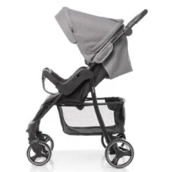 4Baby Rapid XXIII Grey Melange Wandelwagen 20 4Baby Rapid XXIII Grey Melange Wandelwagen -Kinderwagen Winkel 4baby rapid grey melange wandelwagen 3