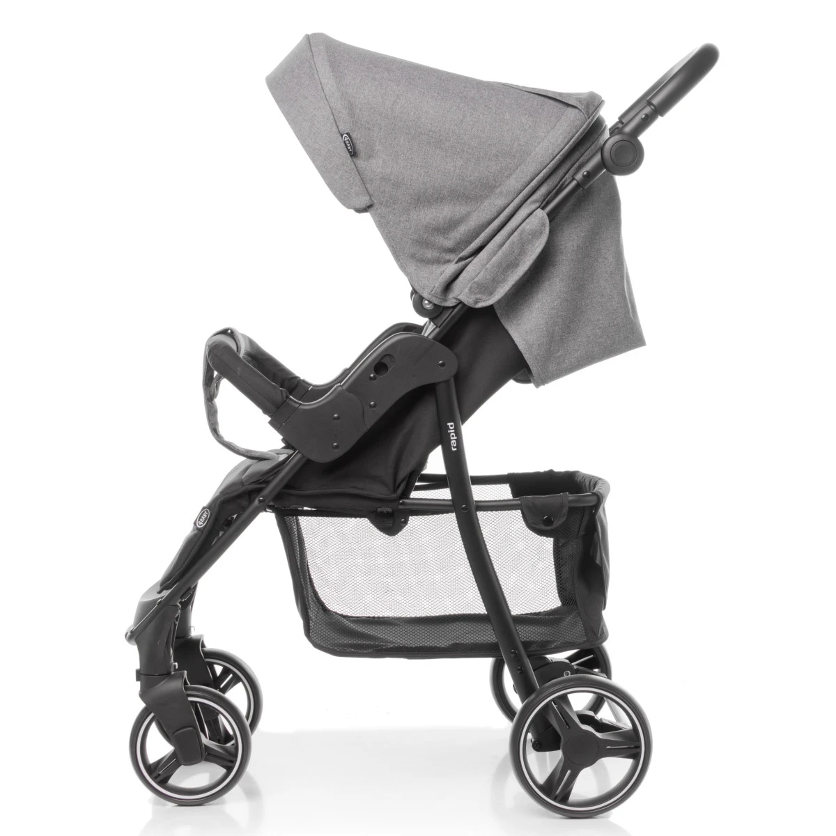 4Baby Rapid XXIII Grey Melange Wandelwagen 5 4Baby Rapid XXIII Grey Melange Wandelwagen - Afbeelding 3