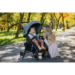 4Baby Rapid XXIII Grey Melange Wandelwagen 32 4Baby Rapid XXIII Grey Melange Wandelwagen -Kinderwagen Winkel 4baby rapid xxiii wandelwagen sfeer 3