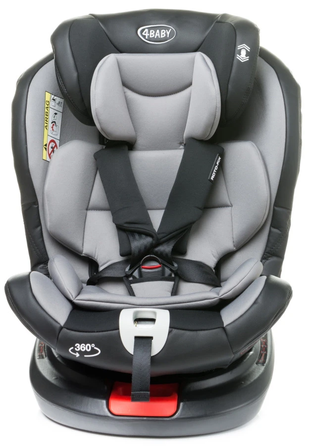 4Baby Roto-Fix Red 360º 0-36 Kg Isofix Autostoel 5 4Baby Roto-Fix Red 360º 0-36 Kg Isofix Autostoel - Afbeelding 3