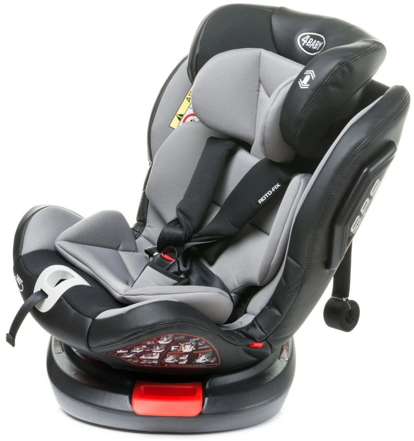 4Baby Roto-Fix Red 360º 0-36 Kg Isofix Autostoel 9 4Baby Roto-Fix Red 360º 0-36 Kg Isofix Autostoel - Afbeelding 7