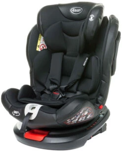 4Baby Roto-Fix Black 360º 0-36 Kg Isofix Autostoel -Kinderwagen Winkel 4baby roto fix black 360 0 36 kg isofix autostoel