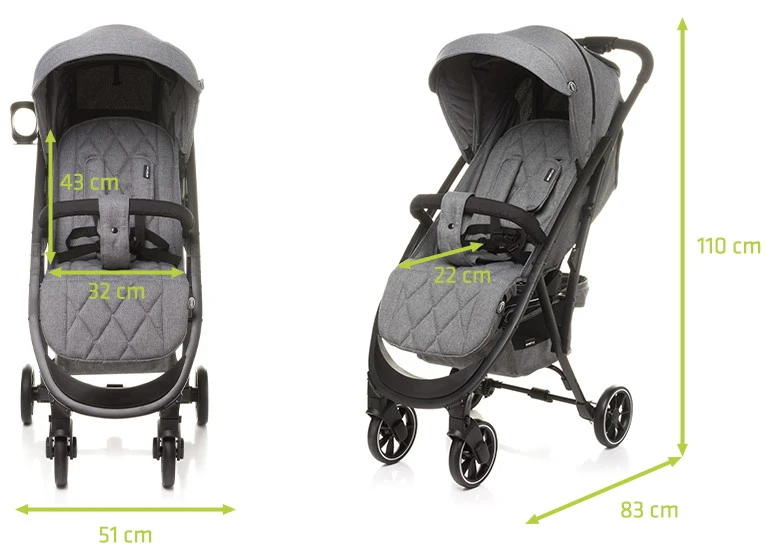 4Baby Smart 2.0 Beige Wandelwagen Incl. Beenkap 12 4Baby Smart 2.0 Beige Wandelwagen Incl. Beenkap - Afbeelding 10