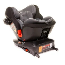 4Baby Space-Fix 2022 Grey 360º 0-36 Kg Autostoel -Kinderwagen Winkel 4baby space fix 2021 graphite 360 0 36 kg autostoel 4 2