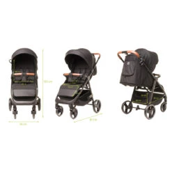 4Baby Stinger XXIII Black Wandelwagen 35 4Baby Stinger XXIII Black Wandelwagen -Kinderwagen Winkel 4baby stinger xxiii black wandelwagen 12