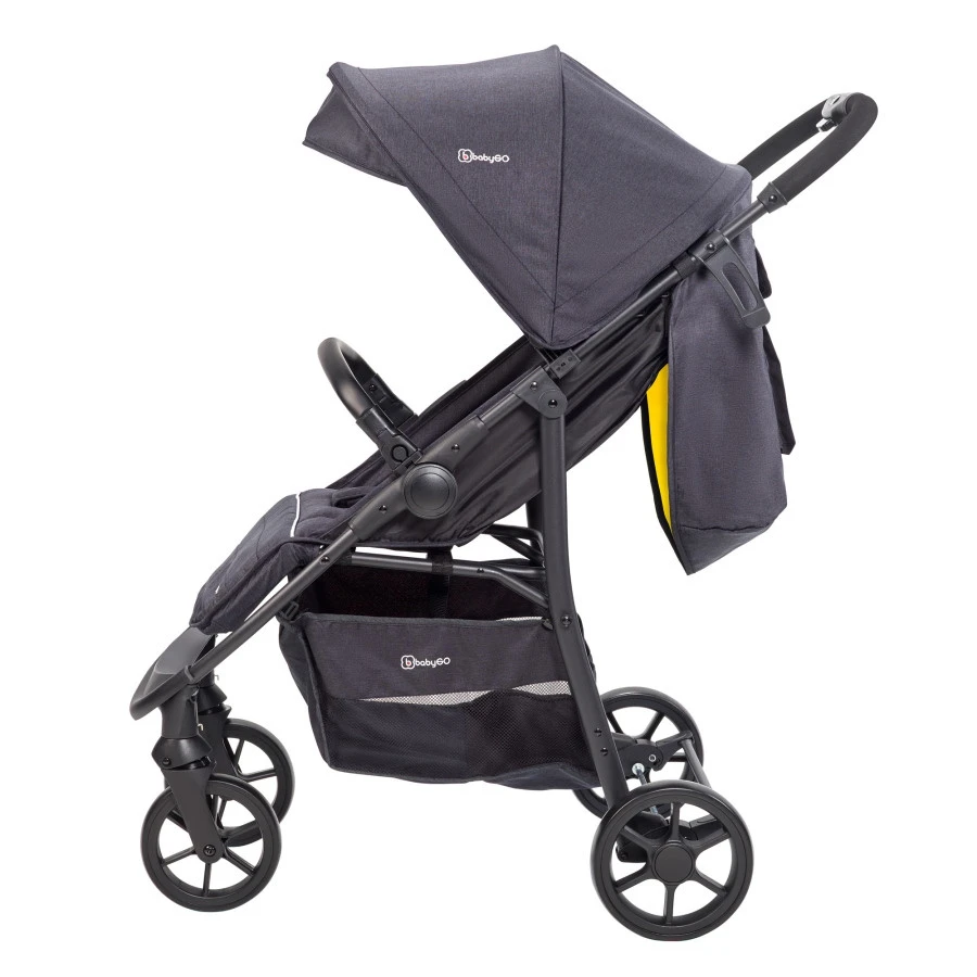 Babygo Style Mustard 3-in-1 Kinderwagen Incl. Autostoel 6322 8 Babygo Style Mustard 3-in-1 Kinderwagen Incl. Autostoel 6322 - Afbeelding 6