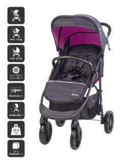 Babygo Style Rosa 3-in-1 Kinderwagen Incl. Autostoel 6324 22 Babygo Style Rosa 3-in-1 Kinderwagen Incl. Autostoel 6324 -Kinderwagen Winkel 6324 style3in1 rosa 4 babygo