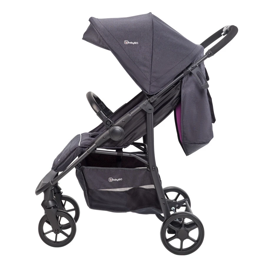 Babygo Style Rosa 3-in-1 Kinderwagen Incl. Autostoel 6324 7 Babygo Style Rosa 3-in-1 Kinderwagen Incl. Autostoel 6324 - Afbeelding 5