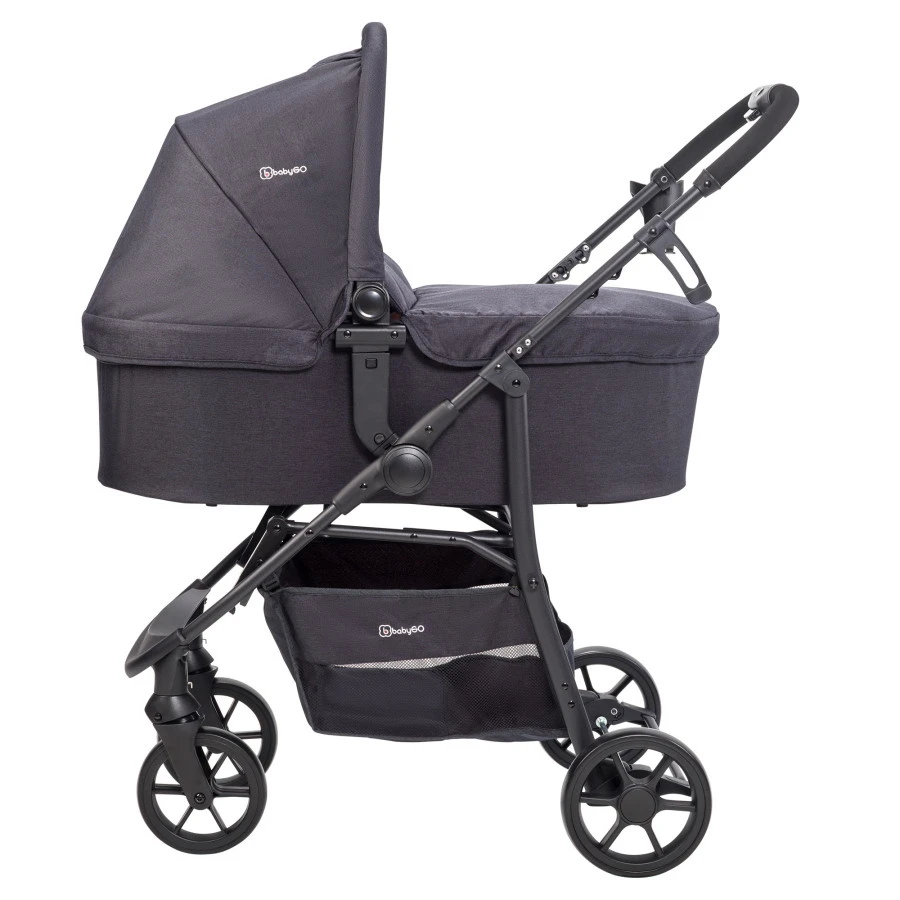 Babygo Style Rosa 3-in-1 Kinderwagen Incl. Autostoel 6324 6 Babygo Style Rosa 3-in-1 Kinderwagen Incl. Autostoel 6324 - Afbeelding 4