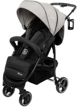 Babygo Basket Grey Melange Wandelwagen Incl. Autostoel 64012 -Kinderwagen Winkel Babygo Basket Grey Melange Wandelwagen 6402 1