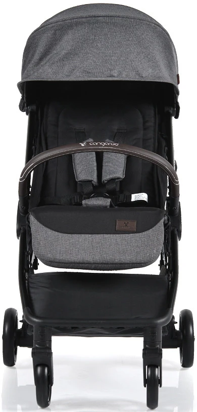 Cangaroo Easy Fold Grey Wandelwagen 4 Cangaroo Easy Fold Grey Wandelwagen - Afbeelding 2