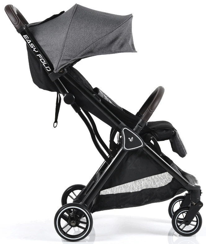 Cangaroo Easy Fold Grey Wandelwagen 5 Cangaroo Easy Fold Grey Wandelwagen - Afbeelding 3