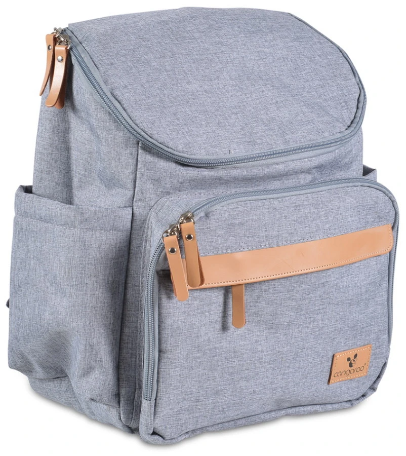 Cangaroo Megan Grey Rugzak Luiertas 6950 4 Cangaroo Megan Grey Rugzak Luiertas 6950 - Afbeelding 2