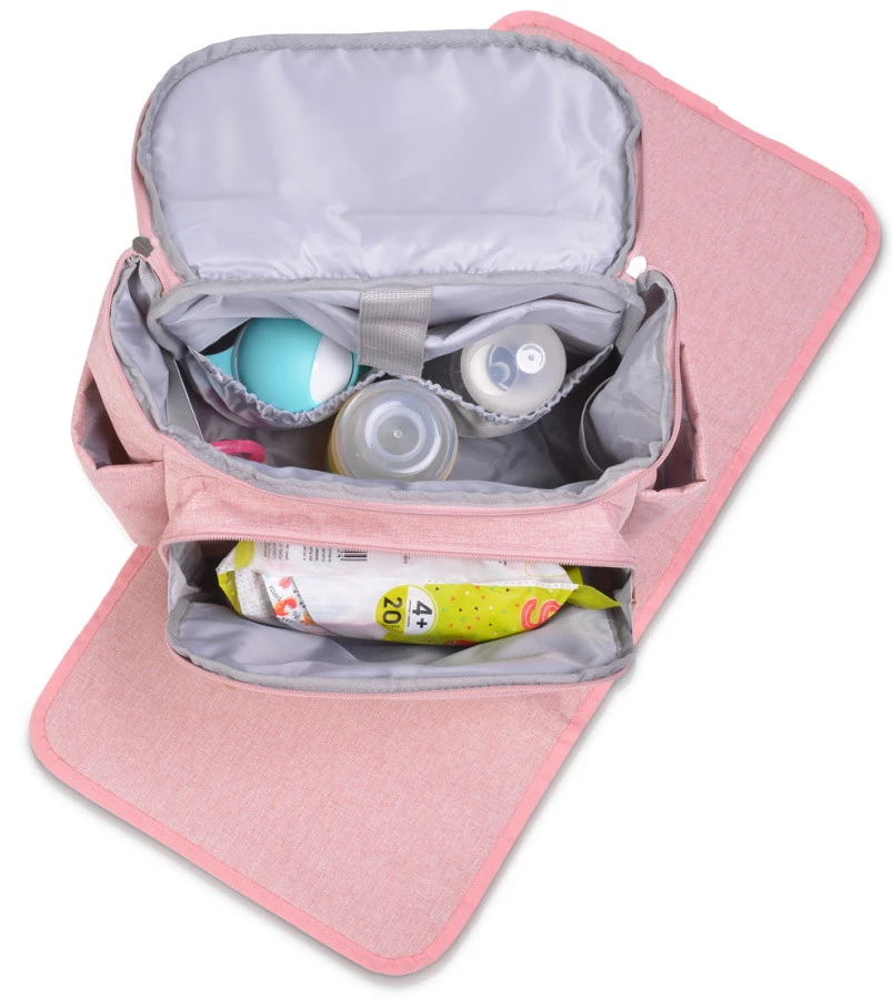 Cangaroo Megan Pink Rugzak Luiertas 6974 6 Cangaroo Megan Pink Rugzak Luiertas 6974 - Afbeelding 4