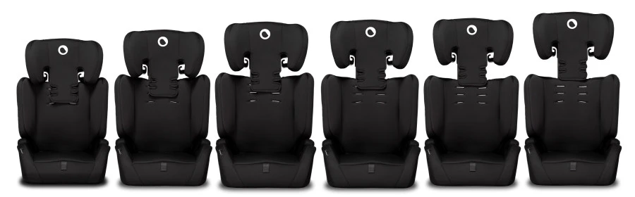 Lionelo Levi Simple Black 9-36 Kg Autostoel LO-LEVI SIMPLE BLACK 8 Lionelo Levi Simple Black 9-36 Kg Autostoel LO-LEVI SIMPLE BLACK - Afbeelding 6
