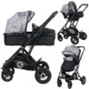 Lorelli Sena Grey Marble 3-in-1 Combi Kinderwagen Incl. Autostoel 1002161-2113 1 Lorelli Sena Grey Marble 3-in-1 Combi Kinderwagen Incl. Autostoel 1002161-2113 -Kinderwagen Winkel Lorelli Sena Grey Marble 3 in 1 Combi Kinderwagen incl. Autostoel 1002161 2113 1