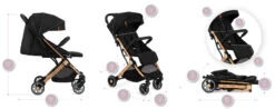 Momi Estelle Black Wandelwagen WOSP00003 23 Momi Estelle Black Wandelwagen WOSP00003 -Kinderwagen Winkel Momi Estelle Black Wandelwagen WOSP00003 10