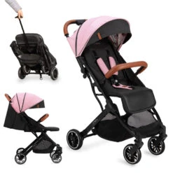 Momi Estelle Pink Wandelwagen WOSP00004 -Kinderwagen Winkel Momi Estelle Pink Wandelwagen WOSP00004 4