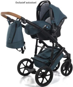 Tako Space Turquoise Kinderwagen Incl. Tas 03 -Kinderwagen Winkel Tako Space Turquoise Kinderwagen incl. Tas 03 16
