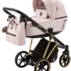 Adamex Belissa Special Edition Pink/Gold 2-in-1 Kinderwagen PS-540 1 Adamex Belissa Special Edition Pink/Gold 2-in-1 Kinderwagen PS-540 -Kinderwagen Winkel adamex belissa special edition pink gold 2 in 1 kinderwagen ps 540