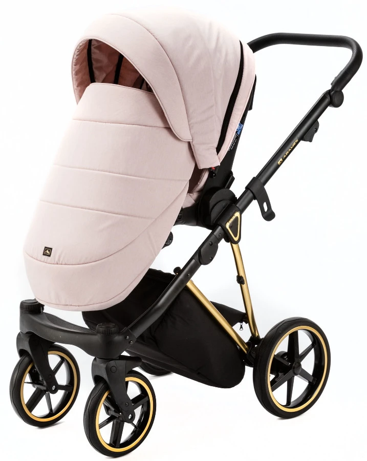 Adamex Belissa Special Edition Pink/Gold 2-in-1 Kinderwagen PS-540 7 Adamex Belissa Special Edition Pink/Gold 2-in-1 Kinderwagen PS-540 - Afbeelding 5