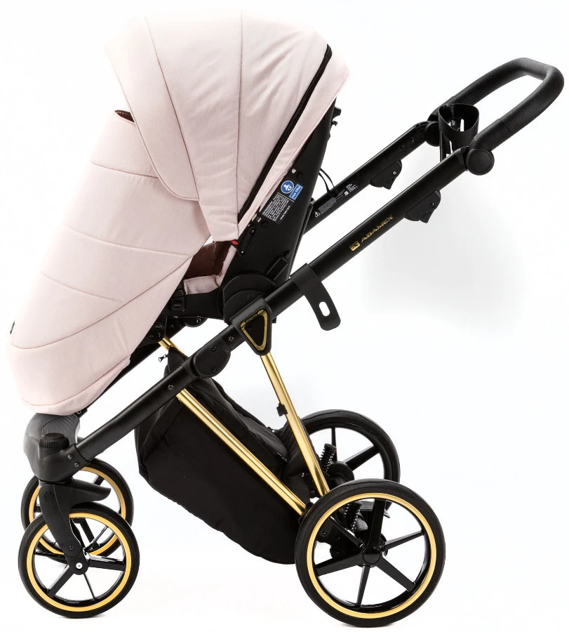 Adamex Belissa Special Edition Pink/Gold 2-in-1 Kinderwagen PS-540 9 Adamex Belissa Special Edition Pink/Gold 2-in-1 Kinderwagen PS-540 - Afbeelding 7