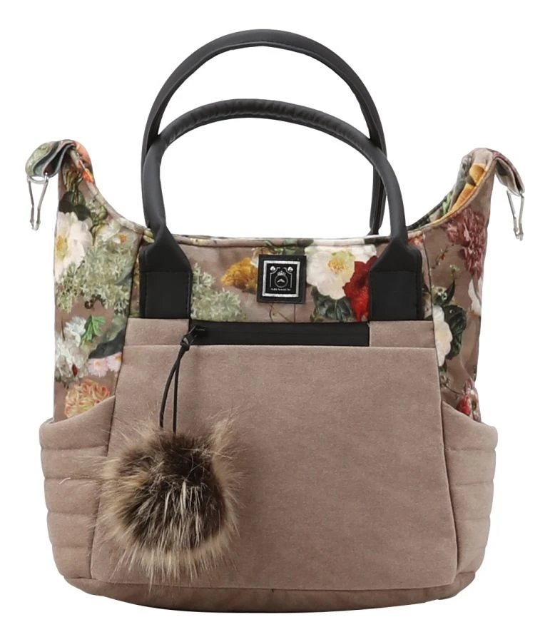 Adamex Porto Flowers Beige 2-in-1 Kinderwagen FL-5 12 Adamex Porto Flowers Beige 2-in-1 Kinderwagen FL-5 - Afbeelding 10