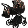 Adamex Porto Flowers Black 2-in-1 Kinderwagen FL-1 2 Adamex Porto Flowers Black 2-in-1 Kinderwagen FL-1 -Kinderwagen Winkel adamex porto flowers black 2 in 1 kinderwagen fl 1 01 1920x1920