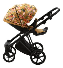 Adamex Porto Flowers Ochre 2-in-1 Kinderwagen FL-3 18 Adamex Porto Flowers Ochre 2-in-1 Kinderwagen FL-3 -Kinderwagen Winkel adamex porto flowers ochre 2 in 1 kinderwagen fl 3 3
