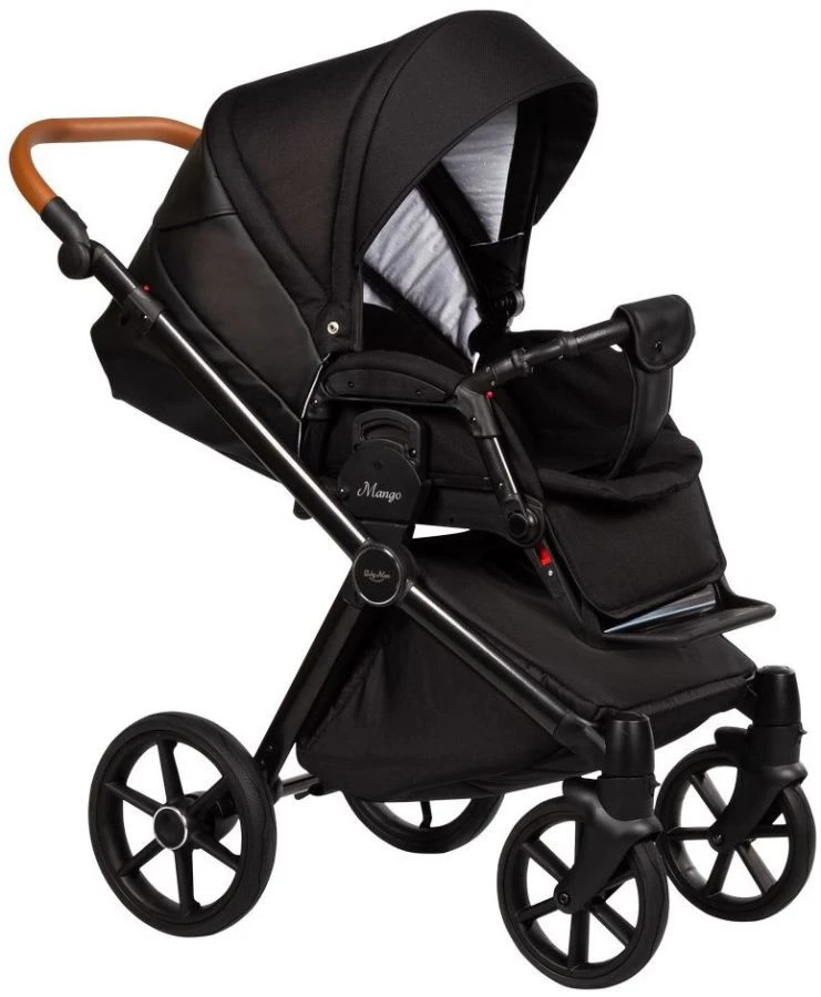 Baby Merc Mango Black Kinderwagen Incl. Autostoel M/ML204B 5 Baby Merc Mango Black Kinderwagen Incl. Autostoel M/ML204B - Afbeelding 3
