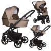 Baby Merc Mosca Beige 3-in-1 Kinderwagen Incl. Autostoel MO/MO02/B -Kinderwagen Winkel baby merc mosca beige 3 in 1 kinderwagen incl. autostoel 1 1920x1920