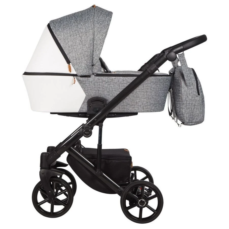 Baby Merc Mosca Beige 3-in-1 Kinderwagen Incl. Autostoel MO/MO02/B - Afbeelding 5