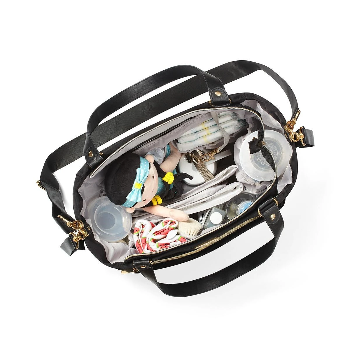 Baby Ono Coco Zwart Luiertas 1516 11 Baby Ono Coco Zwart Luiertas 1516 - Afbeelding 9