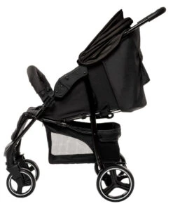 Babygo Basket Dark Grey Melange Wandelwagen Incl. Autostoel 64011 -Kinderwagen Winkel babygo basket dark grey melange wandelwagen 6401