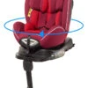 Babygo Fixleg Red Isofix 360° Autostoel 0-25 Kg 2703