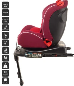 Babygo Fixleg Red Isofix 360° Autostoel 0-25 Kg 2703 -Kinderwagen Winkel babygo fixleg red isofix 360 autostoel 0 25 kg 2703.7