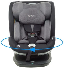 Babygo Grow Up Black I-Size 360° Autostoel 0-36 Kg 2801