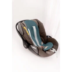 Babymatex Muslin Paddi Dark Green Inlegkussen TB0440_34 -Kinderwagen Winkel babymatex muslin paddi dark green inlegkussen tb0440 34 3