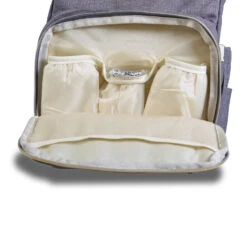 Cangaroo Amelia Zwart Rugzak/Luiertas -Kinderwagen Winkel cangaroo amelia grijs rugzak luiertas 5 2