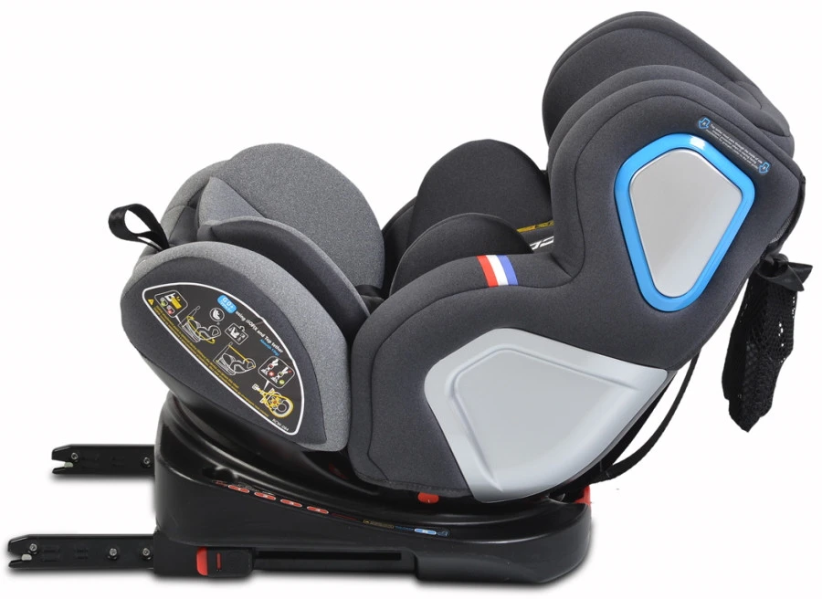 Cangaroo Colonel Dark Grey SPS Isofix 0-36 Kg Autostoel 0212 6 Cangaroo Colonel Dark Grey SPS Isofix 0-36 Kg Autostoel 0212 - Afbeelding 4