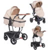 Cangaroo Ellada Beige 3-in-1 Combi Kinderwagen Incl. Autostoel 2 Cangaroo Ellada Beige 3-in-1 Combi Kinderwagen Incl. Autostoel -Kinderwagen Winkel cangaroo ellada beige 3 in 1 kinderwagen incl. autostoel 01