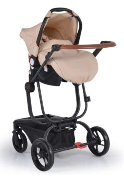 Cangaroo Ellada Beige 3-in-1 Combi Kinderwagen Incl. Autostoel -Kinderwagen Winkel cangaroo ellada beige 3 in 1 kinderwagen incl. autostoel 15
