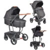 Cangaroo Ellada Black 3-in-1 Combi Kinderwagen Incl. Autostoel 1 Cangaroo Ellada Black 3-in-1 Combi Kinderwagen Incl. Autostoel -Kinderwagen Winkel cangaroo ellada black 3 in 1 kinderwagen incl. autostoel 01