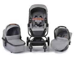 Cangaroo Ellada Grey 3-in-1 Combi Kinderwagen Incl. Autostoel -Kinderwagen Winkel cangaroo ellada grey 3 in 1 kinderwagen incl. autostoel 17