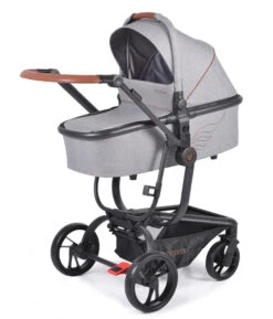 Cangaroo Ellada Grey 3-in-1 Combi Kinderwagen Incl. Autostoel -Kinderwagen Winkel cangaroo ellada grey 3 in 1 kinderwagen incl. autostoel 3 1