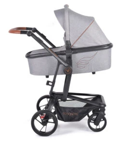 Cangaroo Ellada Grey 3-in-1 Combi Kinderwagen Incl. Autostoel -Kinderwagen Winkel cangaroo ellada grey 3 in 1 kinderwagen incl. autostoel 4 1