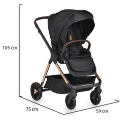 Cangaroo Empire Black 3-in-1 Kinderwagen Incl. Autostoel 41 Cangaroo Empire Black 3-in-1 Kinderwagen Incl. Autostoel -Kinderwagen Winkel cangaroo empire black 3 in 1 kinderwagen incl. autostoel 20